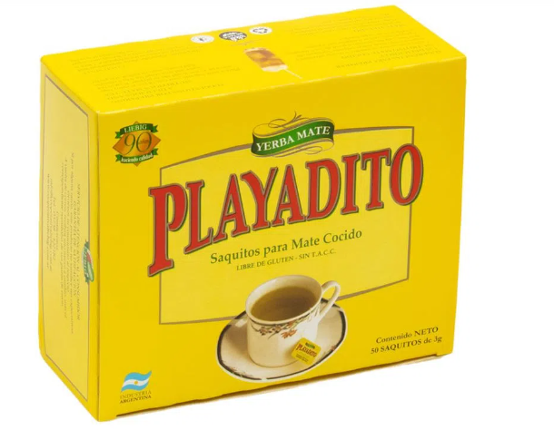 Yerba maté en sachets Playadito- 50 sachets