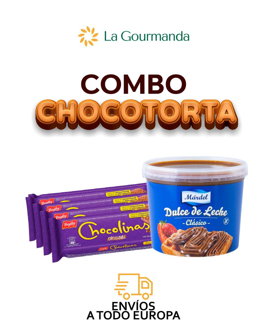 Combo Gateau Chocolinas La Gourmanda