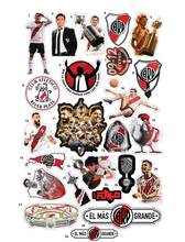 Cargar imagen en el visor de la galería, Club Atlético River Plate por unidad de sticker
