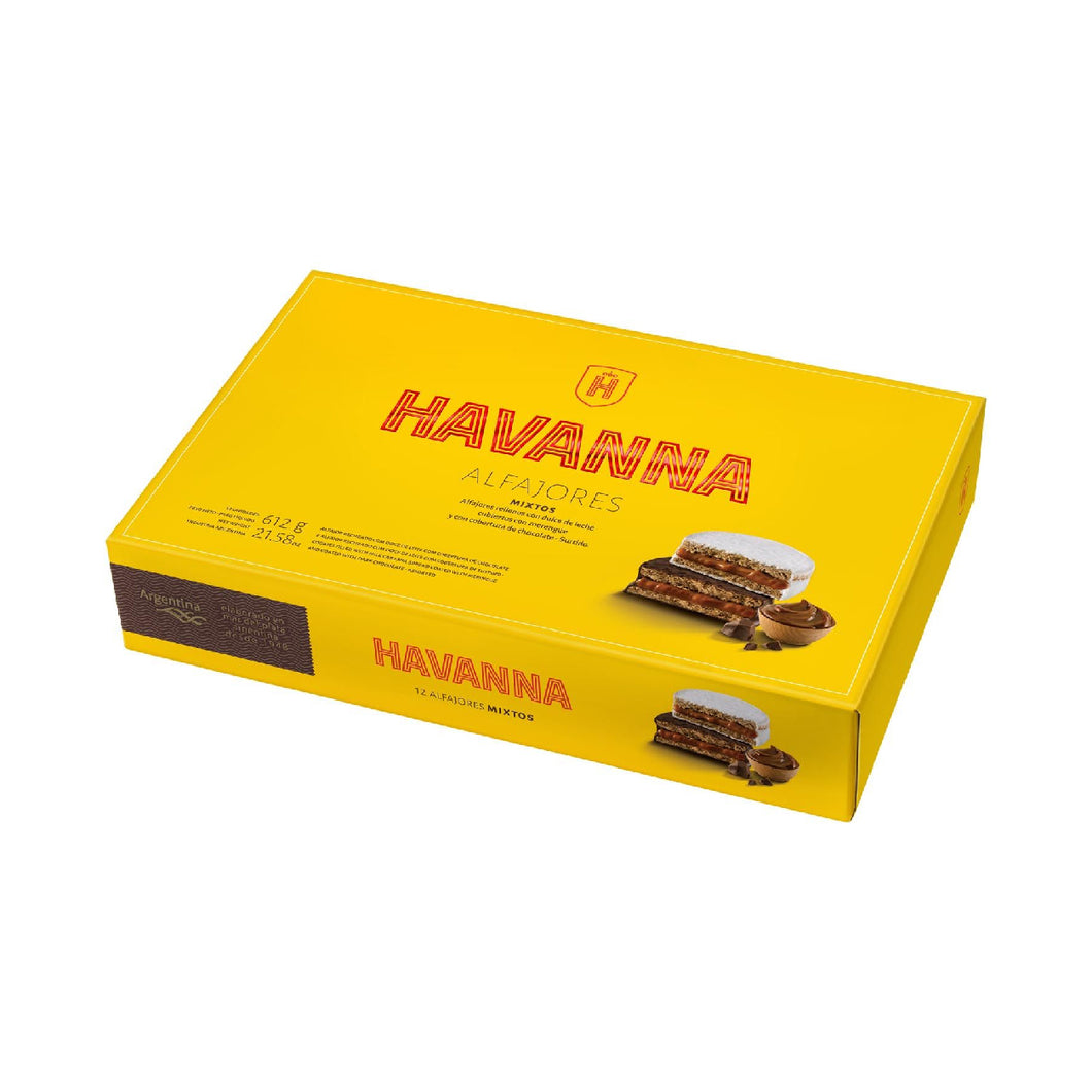 Alfajor Havanna Mixtos 12 U